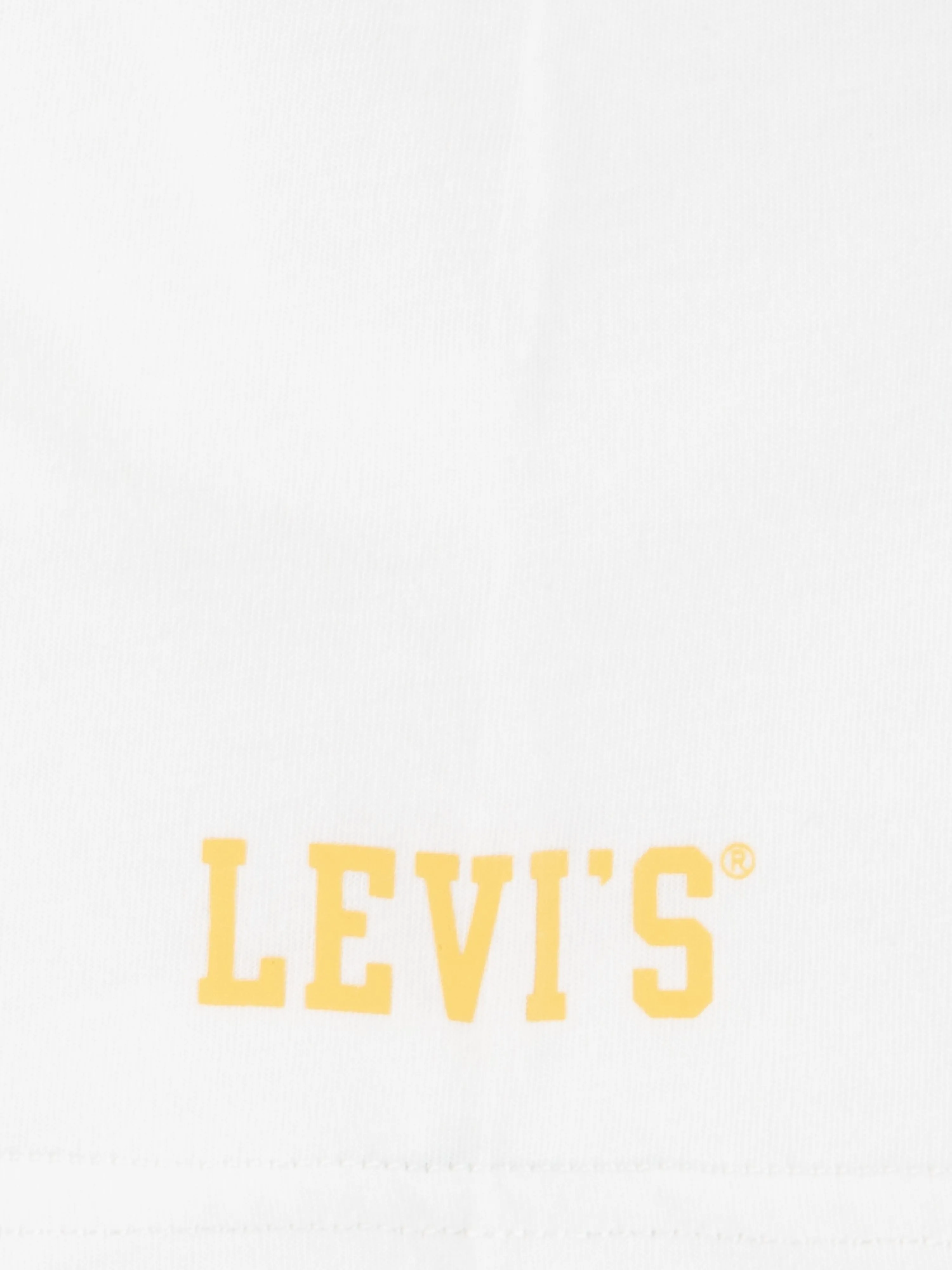 Boys LS Monogram T-Shirt in White