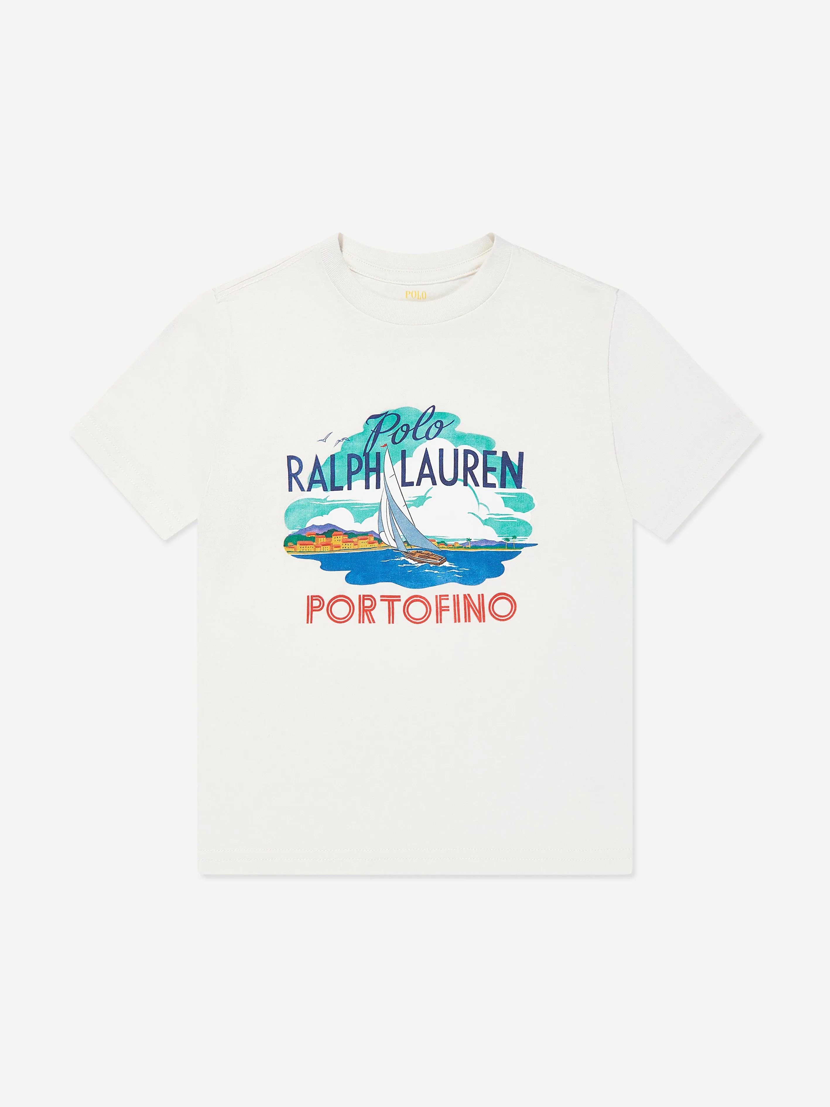 Boys Portofino T-Shirt in White