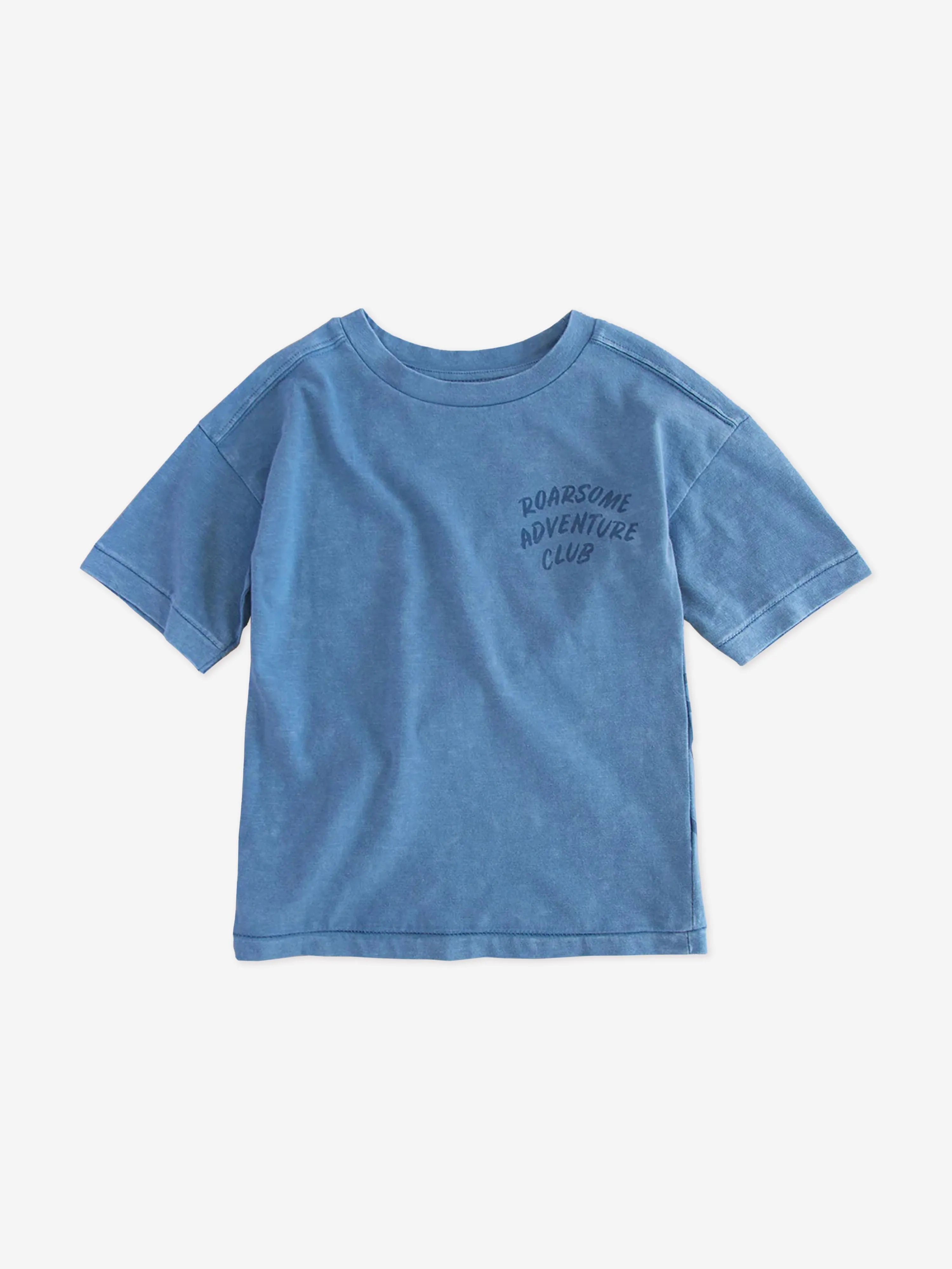Boys Reef The Shark Adventure Club T-Shirt in Blue