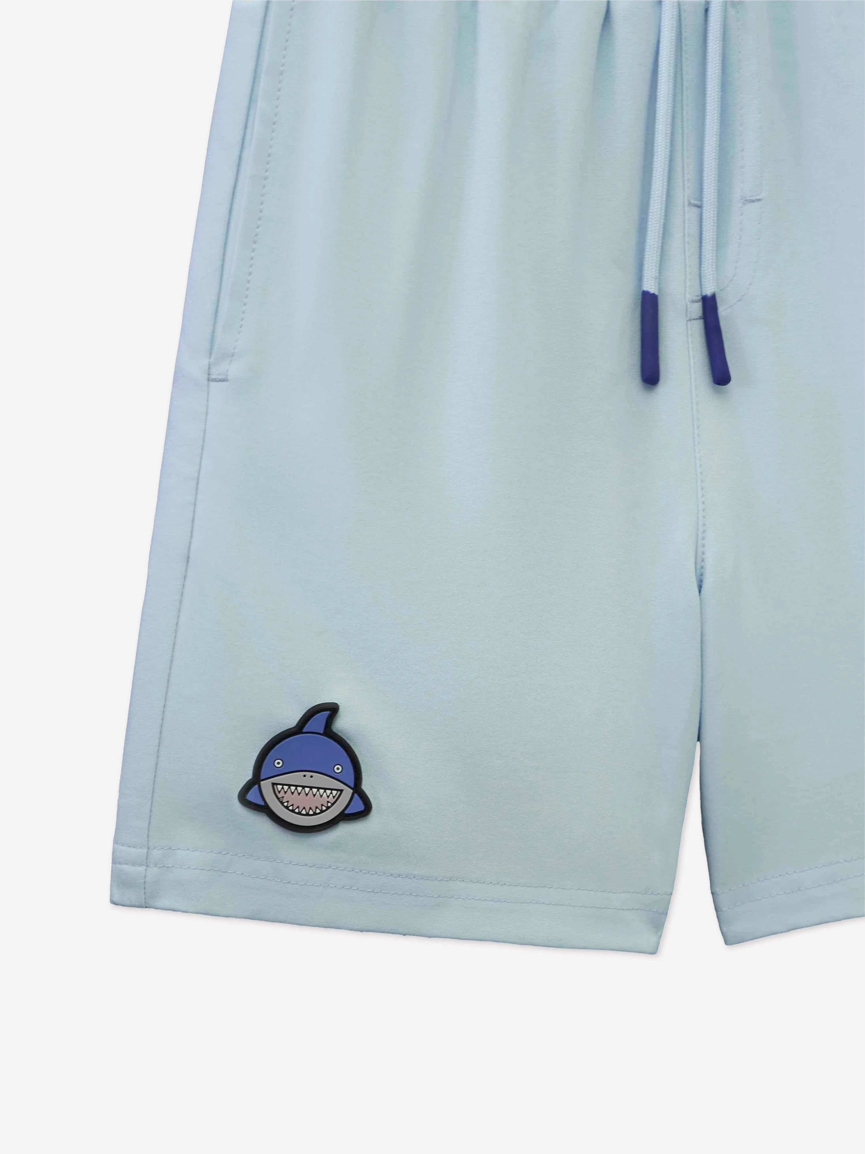 Boys Reef The Shark Swim Shorts in Blue (UPF50 )