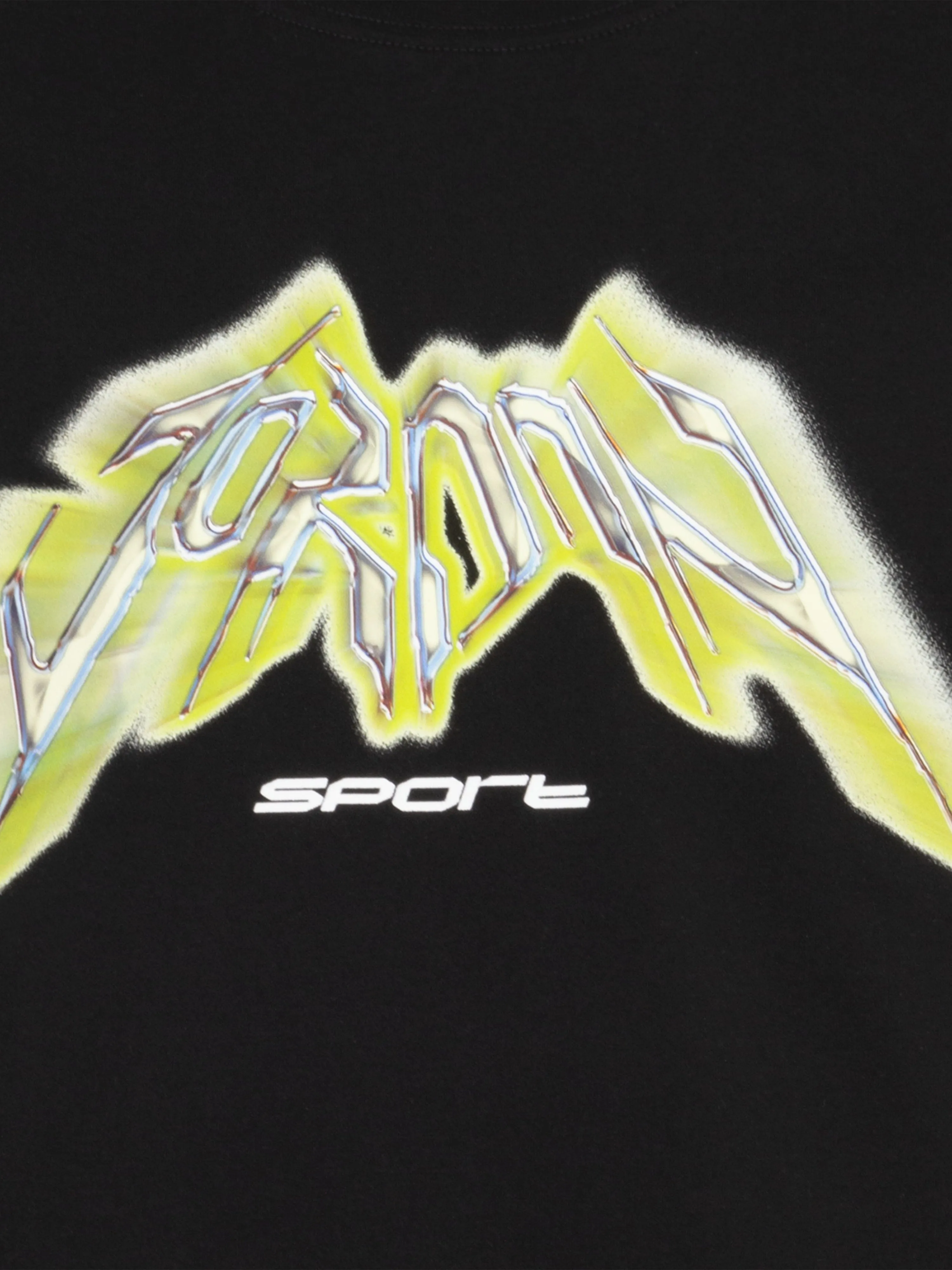 Boys Sports Graphic T-Shirt in Black