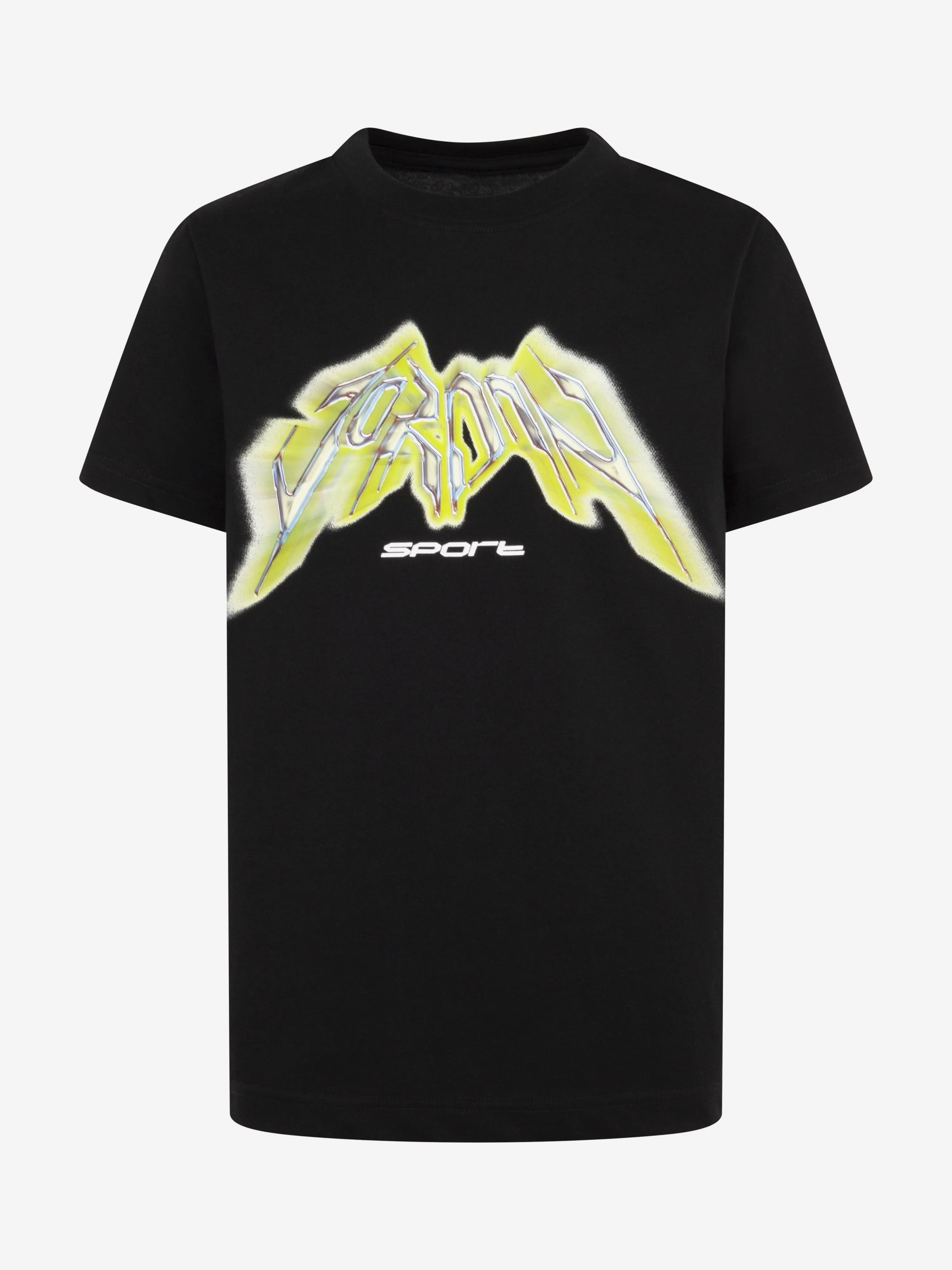 Boys Sports Graphic T-Shirt in Black