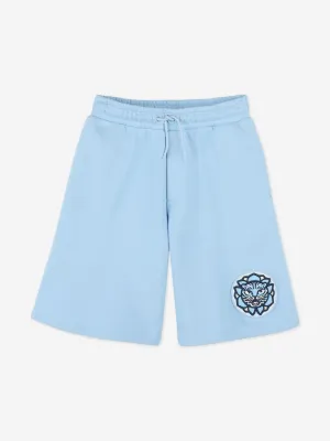 Boys Tiger Bermuda Shorts in Blue