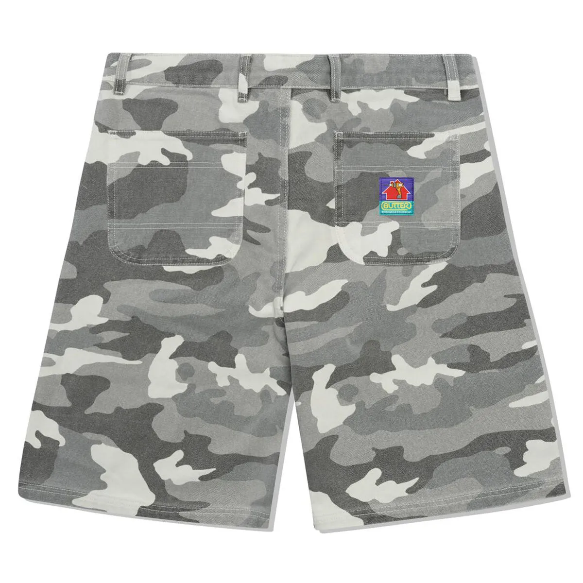 Butter Goods - Work Shorts Snow Camo Butter Goods