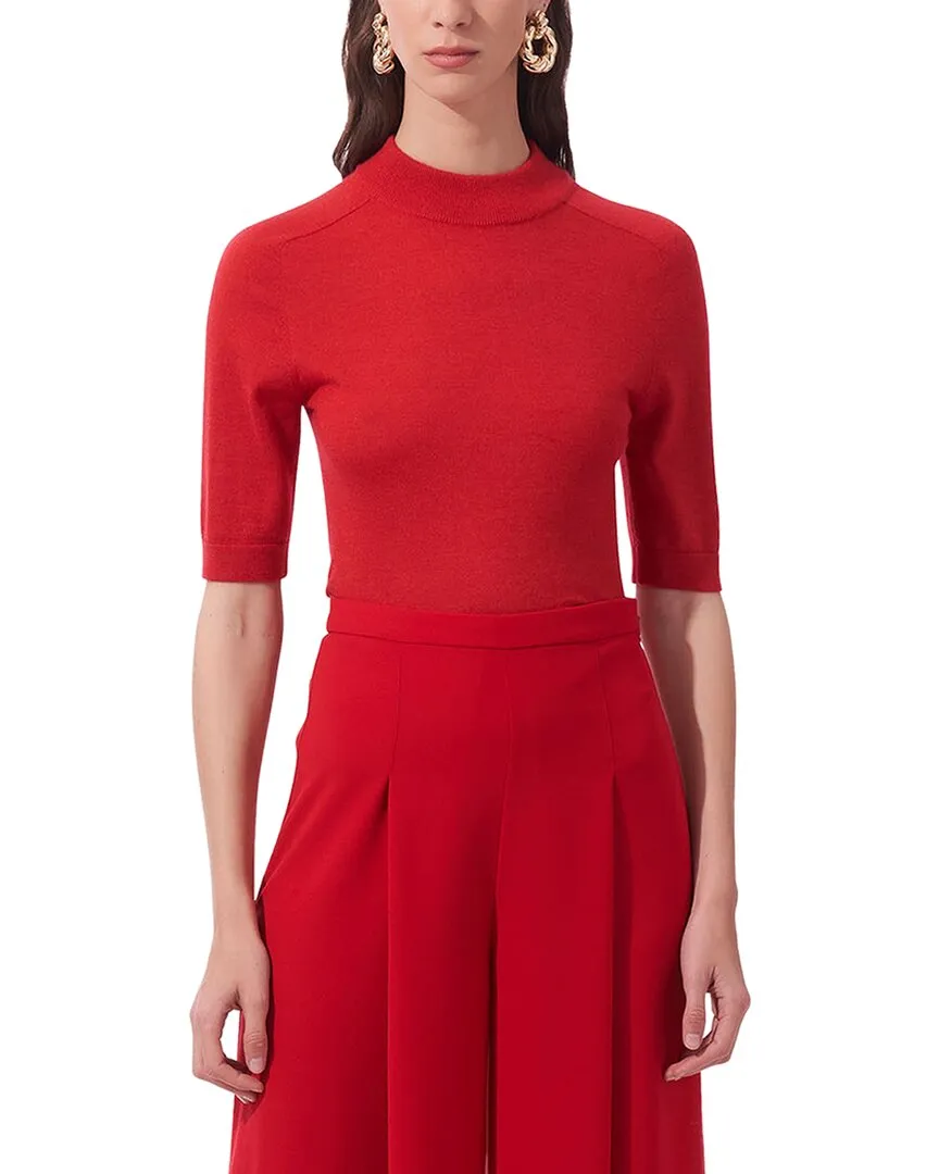 Carolina Herrera Turtleneck Wool Top