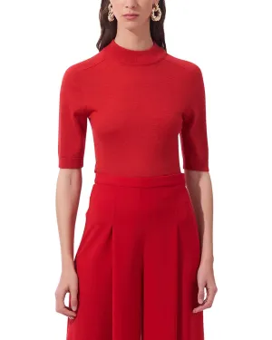 Carolina Herrera Turtleneck Wool Top