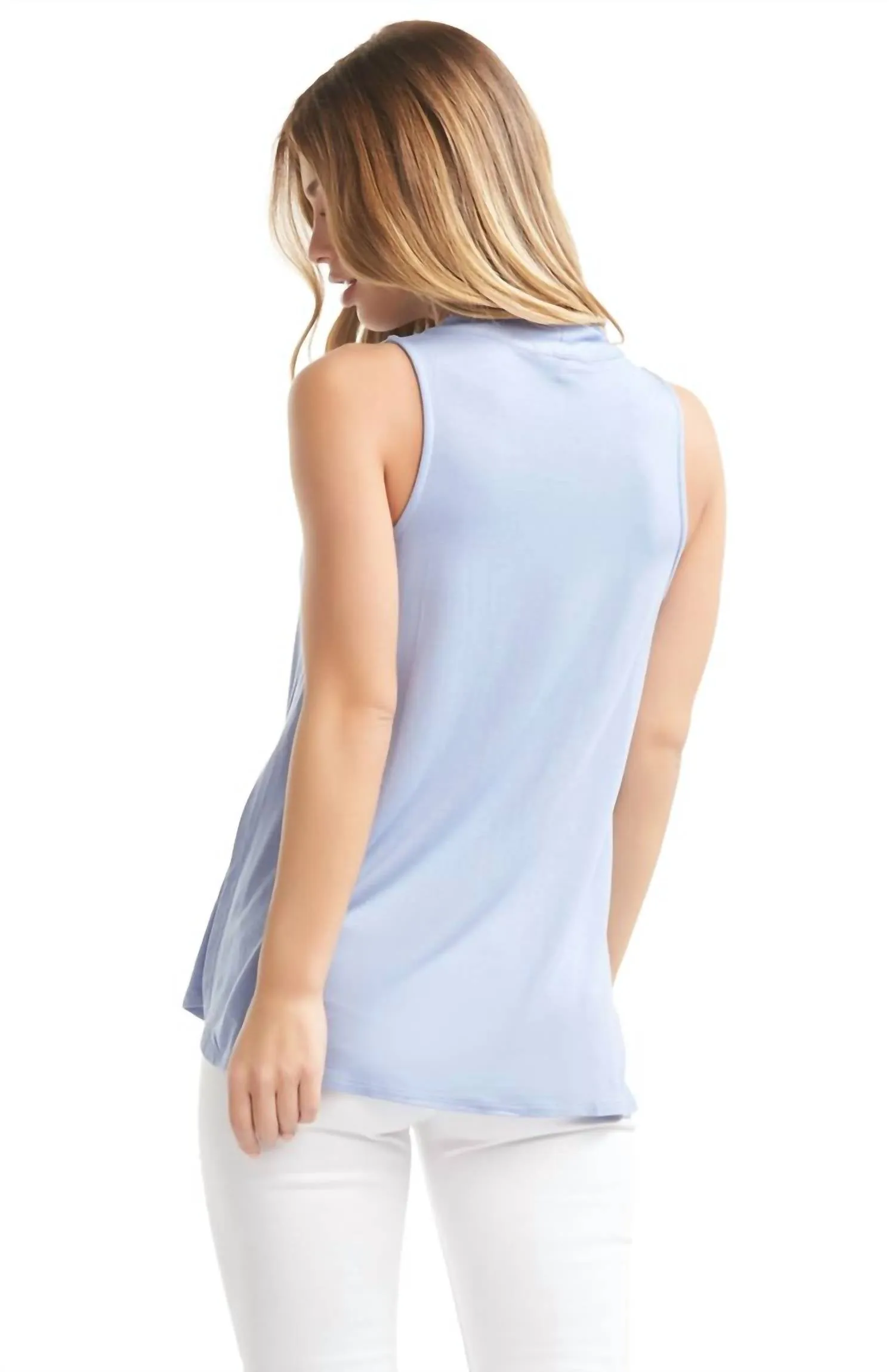 Cerise Tank Top In Periwinkle