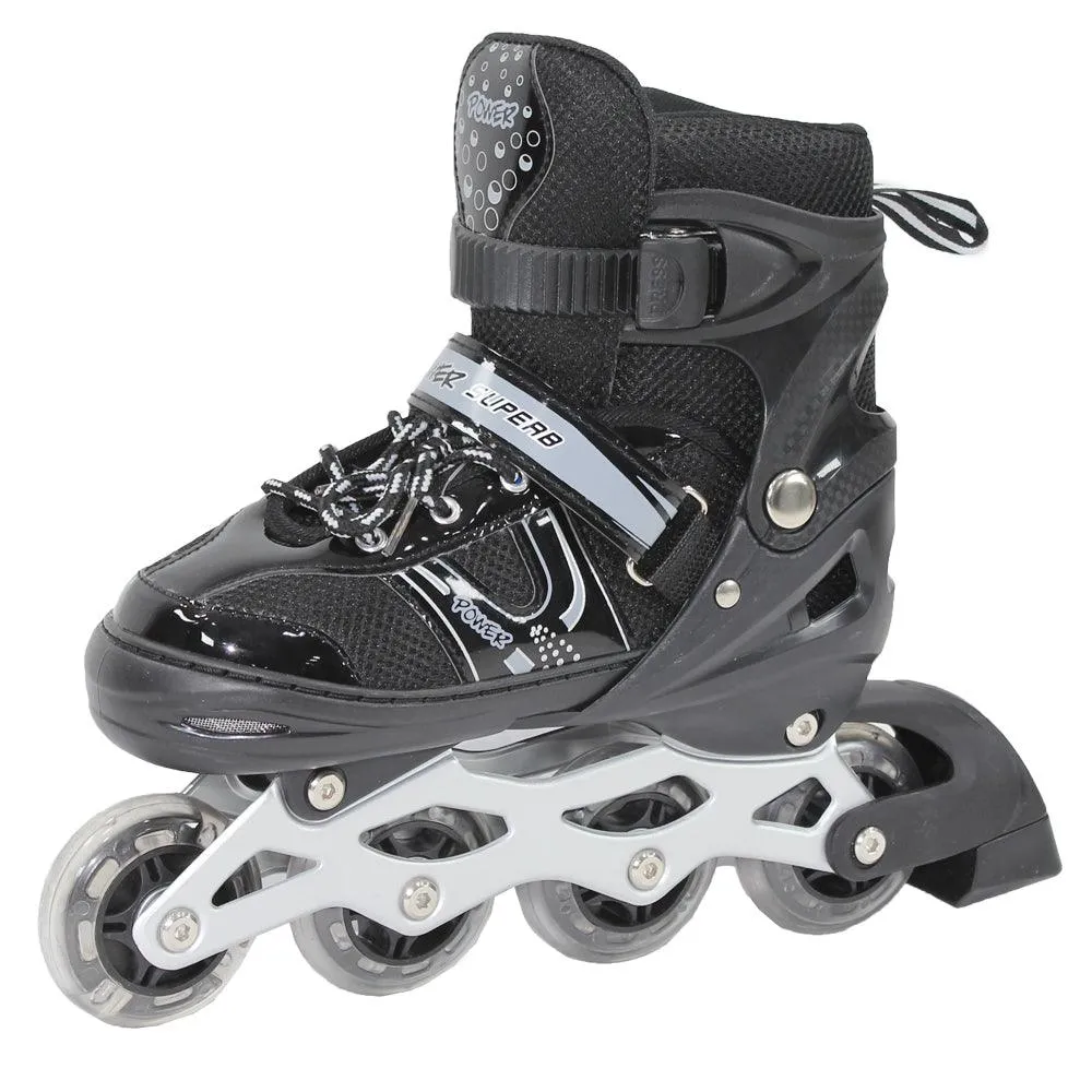 Children Roller Skates Adjustable Inline Skating Shoes (Size 35-38)