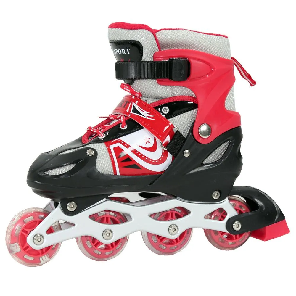 Children Roller Skates Adjustable Inline Skating Shoes
