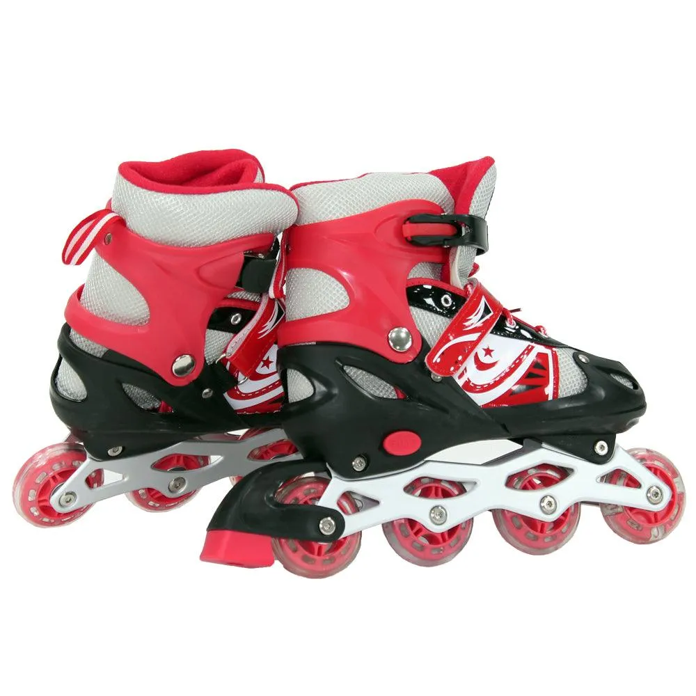 Children Roller Skates Adjustable Inline Skating Shoes