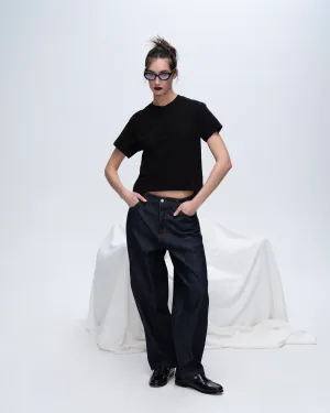 Classic Jersey Short Sleeve Boy Tee - Black