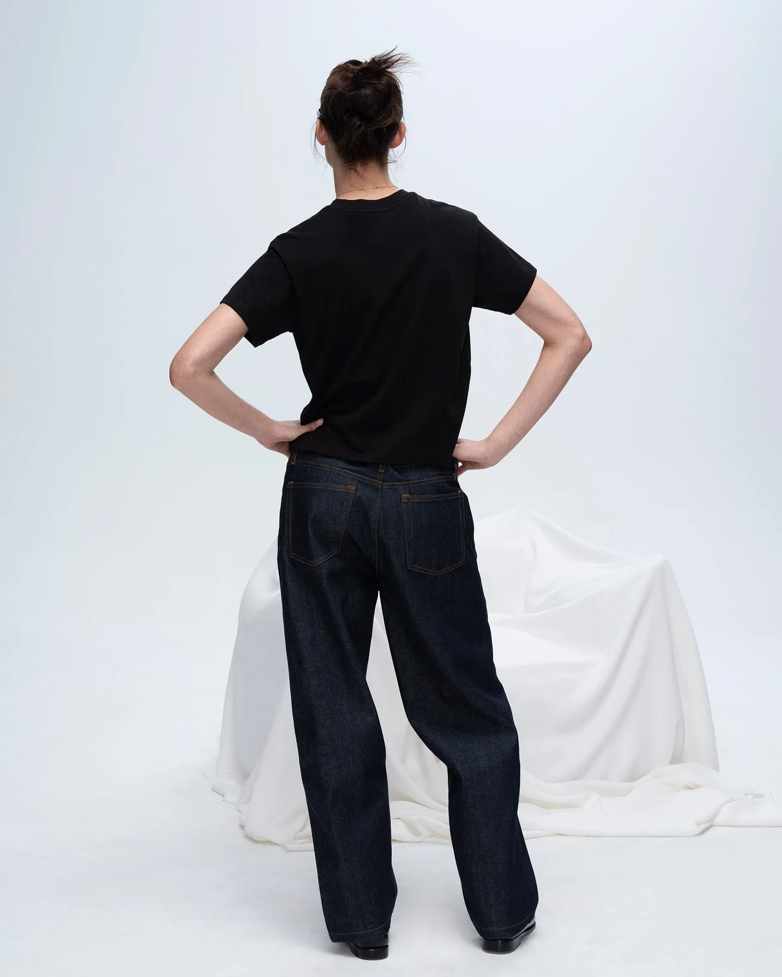 Classic Jersey Short Sleeve Boy Tee - Black