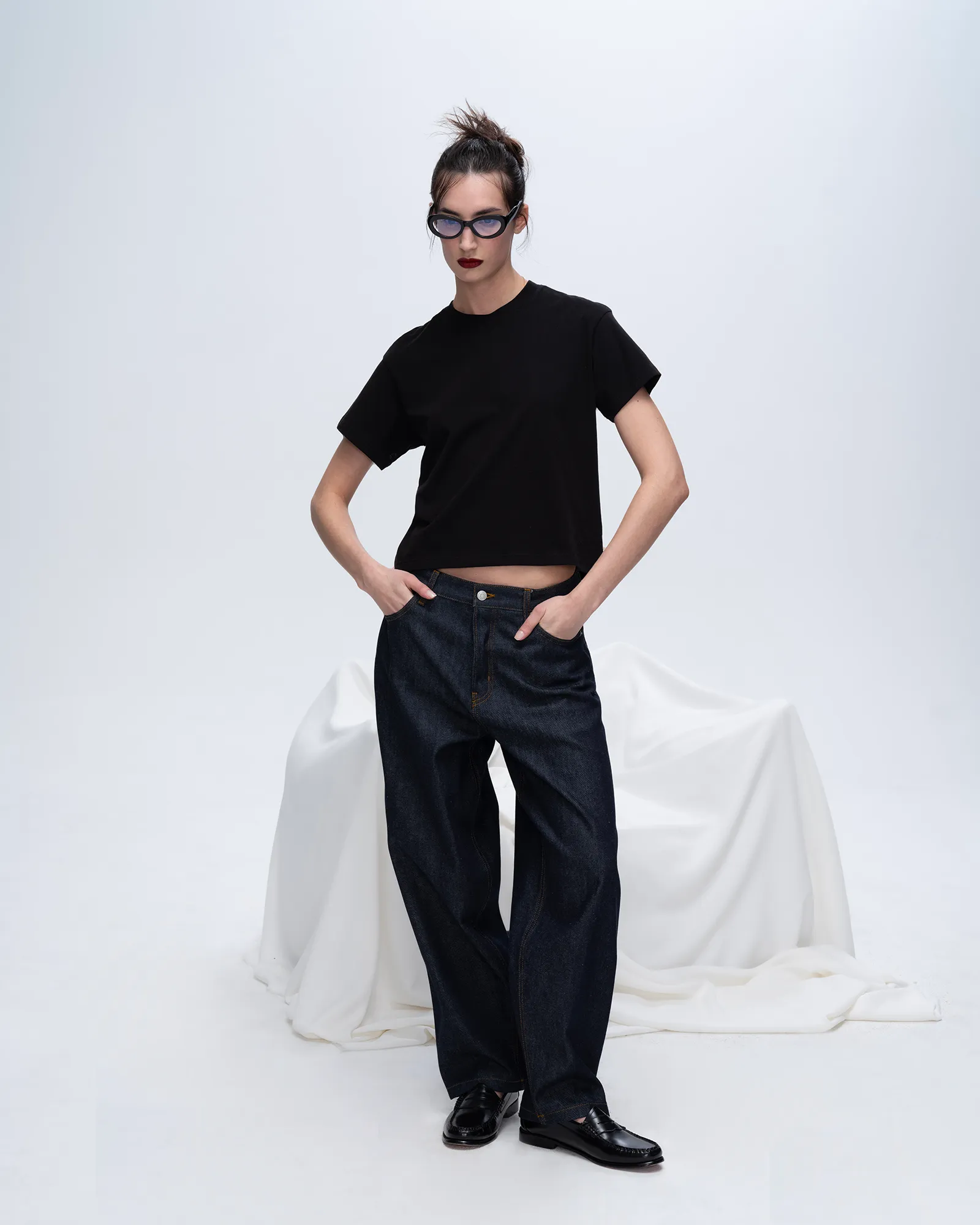 Classic Jersey Short Sleeve Boy Tee - Black