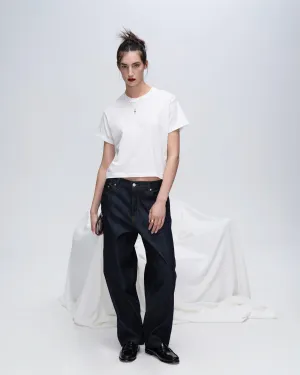 Classic Jersey Short Sleeve Boy Tee - White