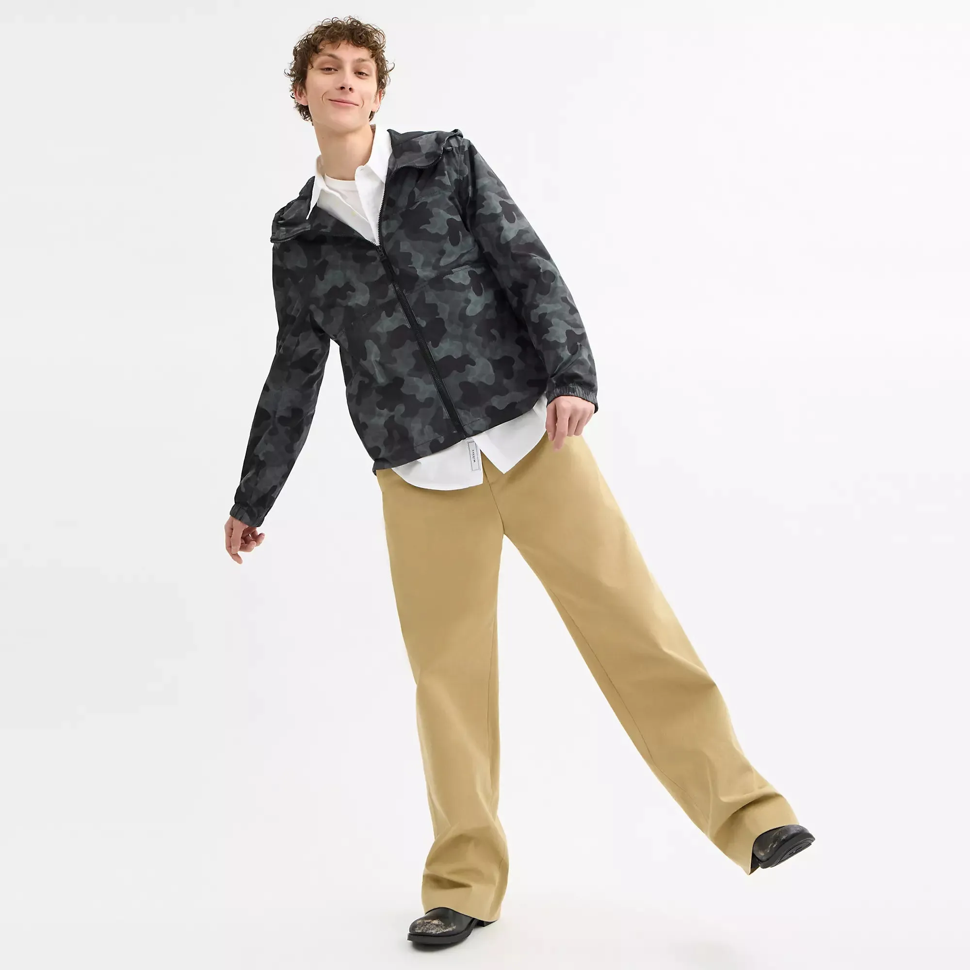 Coach Outlet Camo Signature Windbreaker