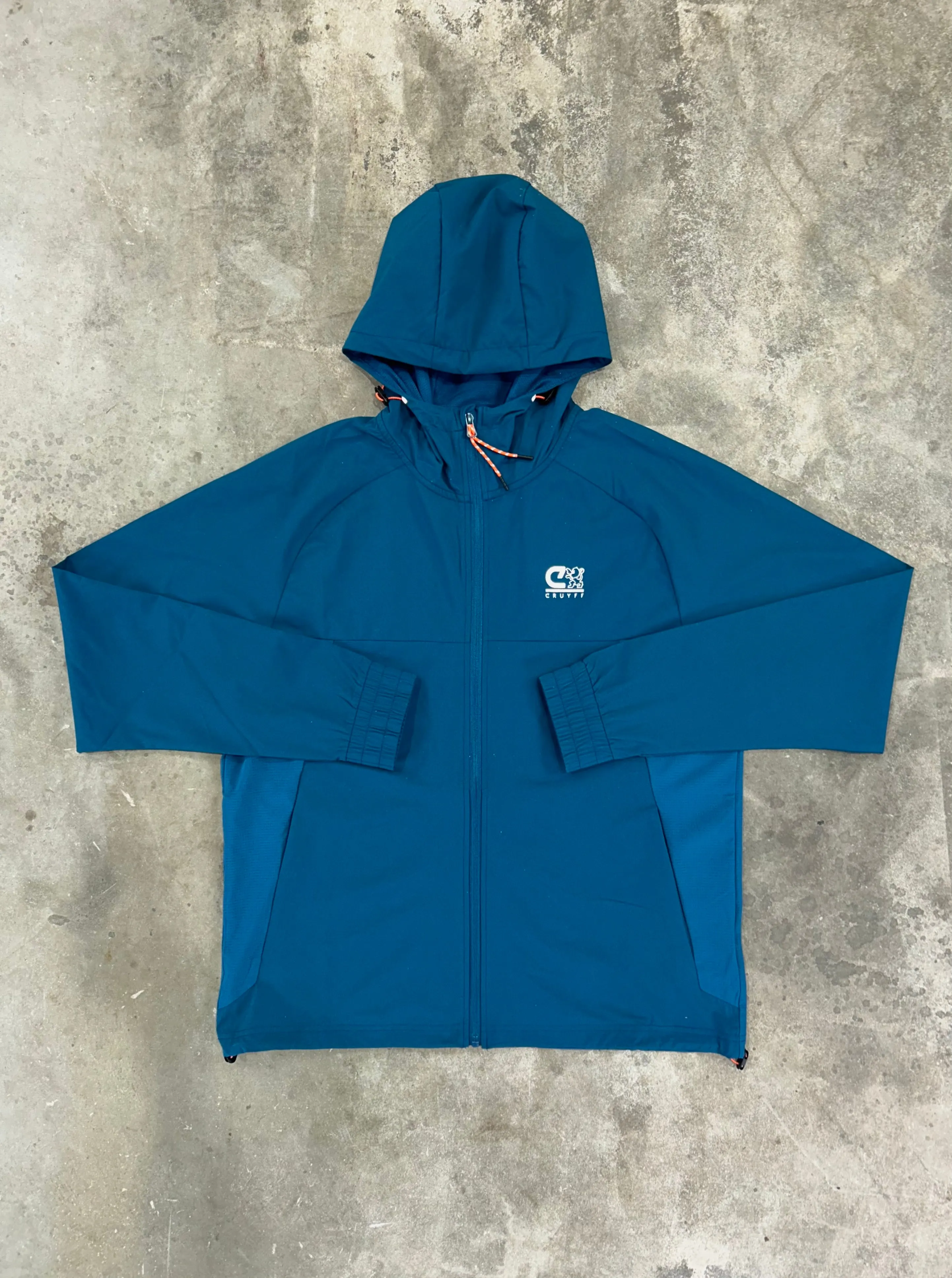 Cruyff Torrid Windbreaker - Teal