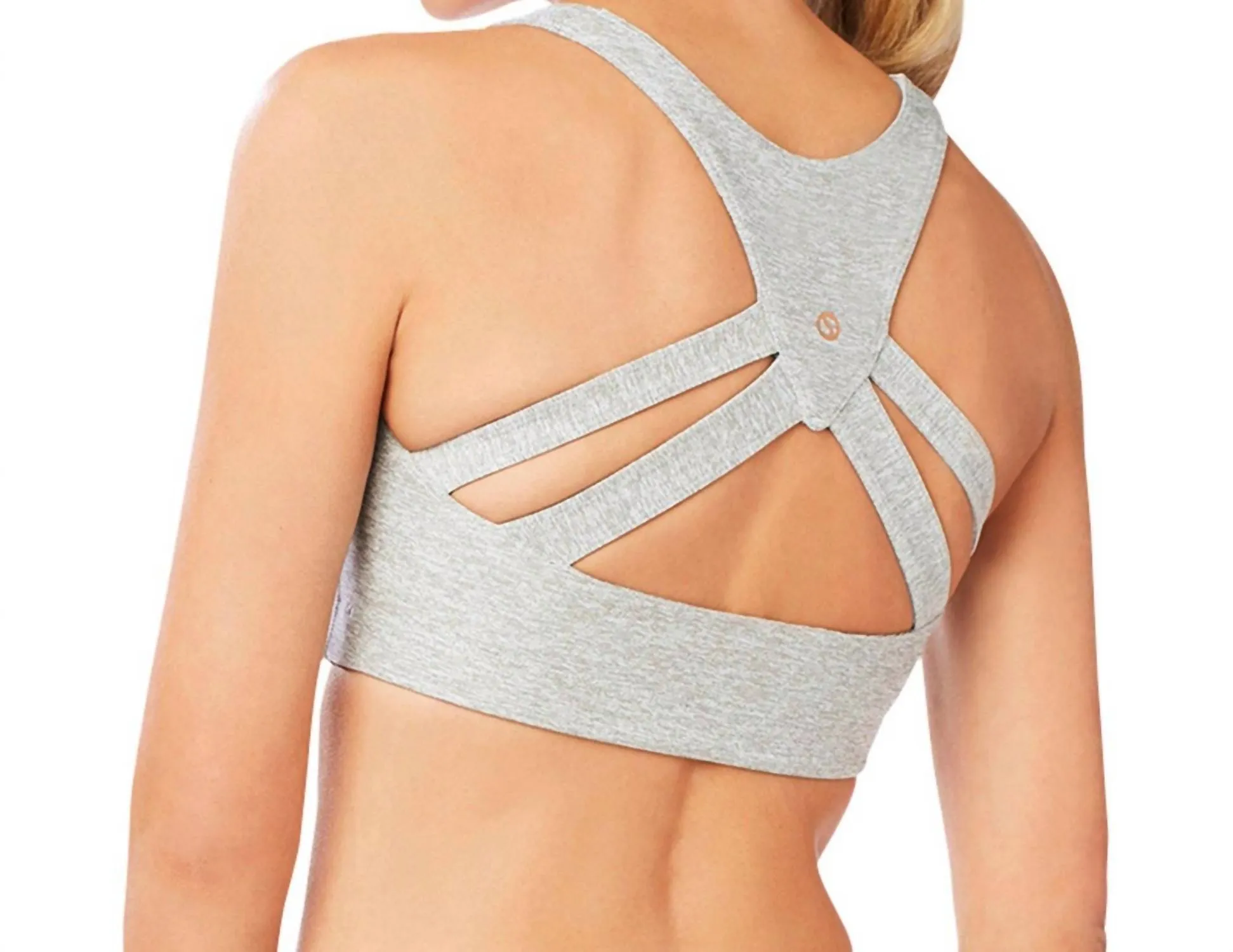 Define Low Impact Sports Bra In Grey