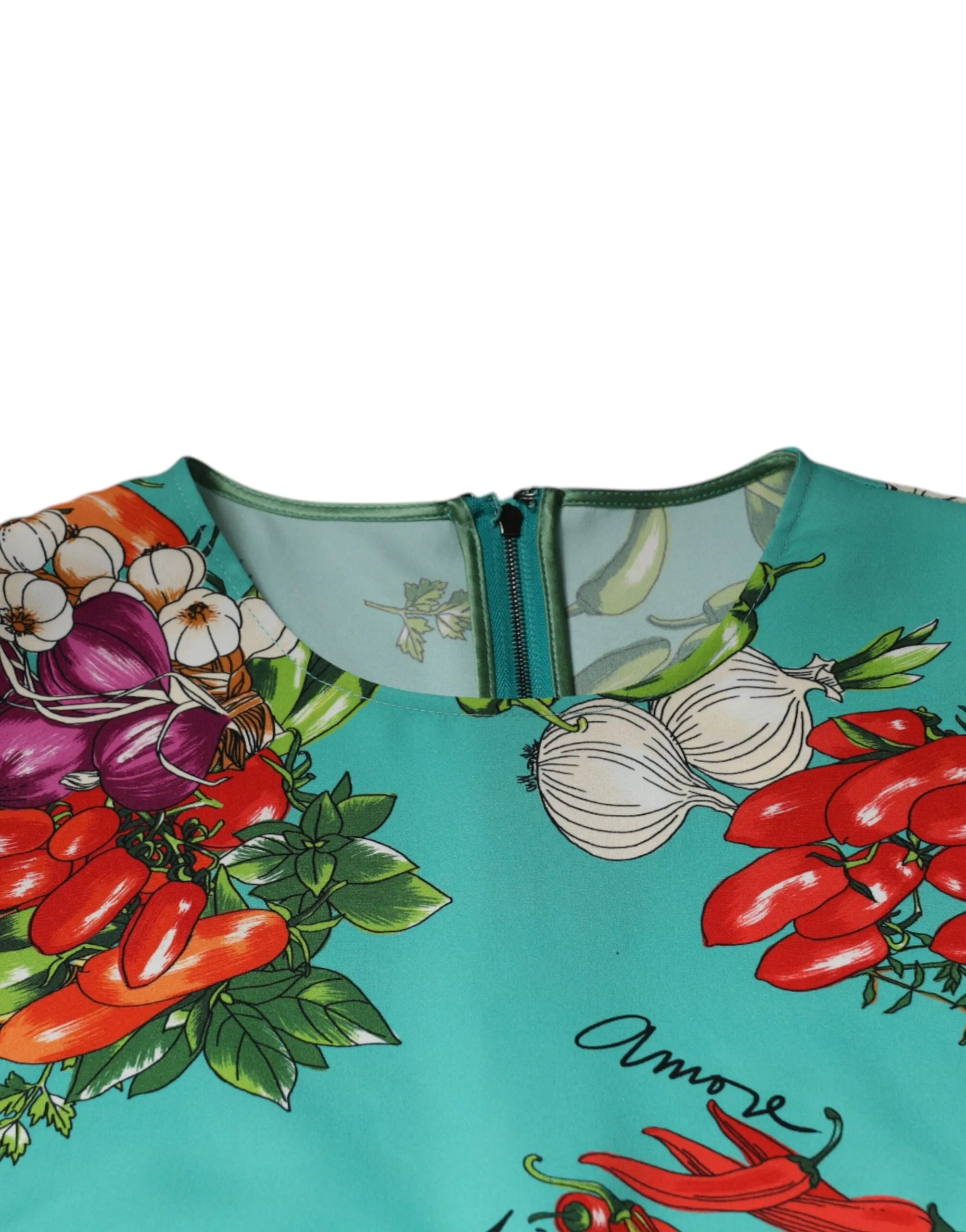 Dolce & Gabbana multi Vegetables Sleeveless Tank Women's Top