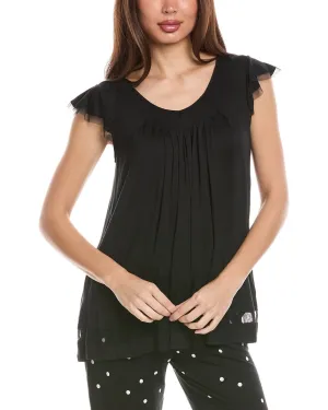 Ellen Tracy Flutter Sleeve Top