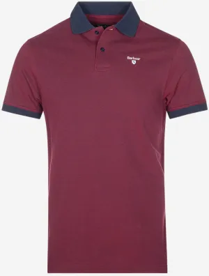 Essential Sports Polo Mix Dark Red