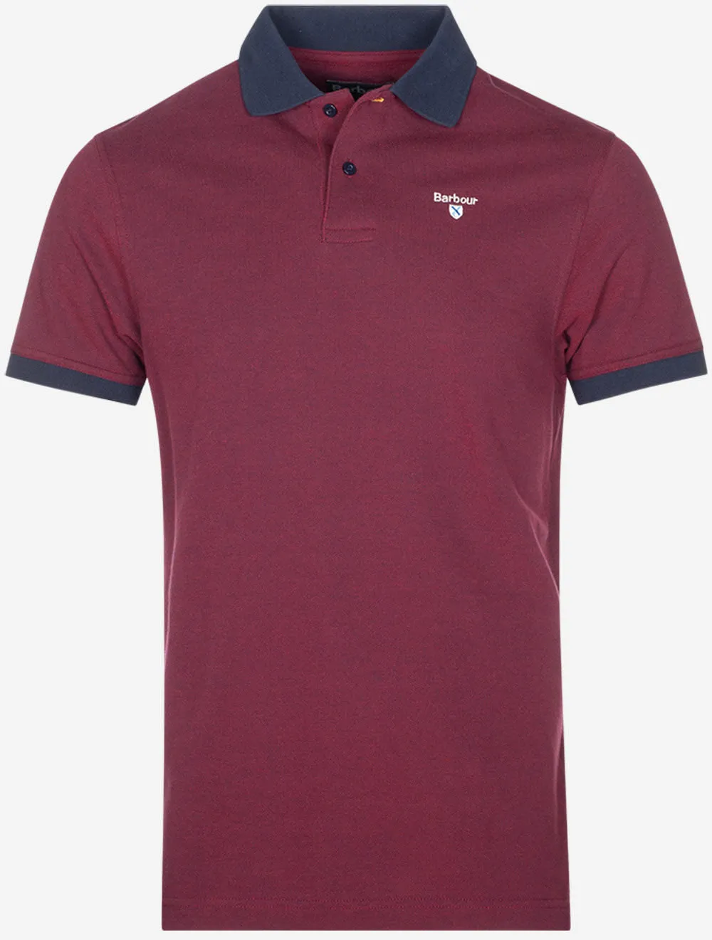 Essential Sports Polo Mix Dark Red