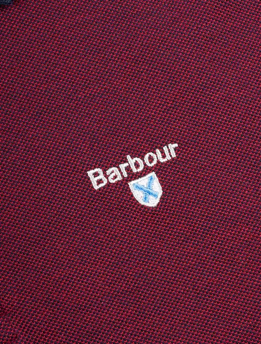 Essential Sports Polo Mix Dark Red