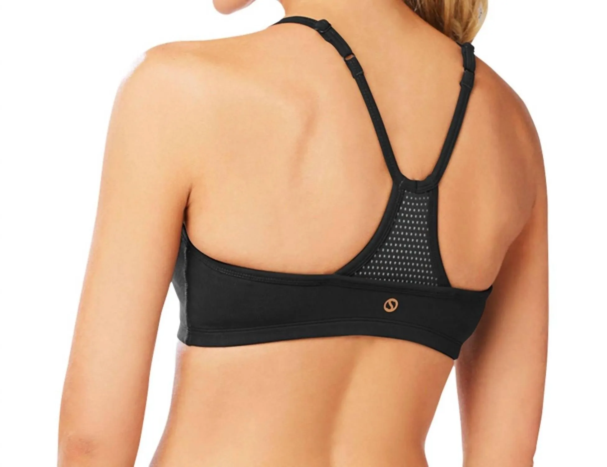 Exceed Low Impact Sports Bra In Black