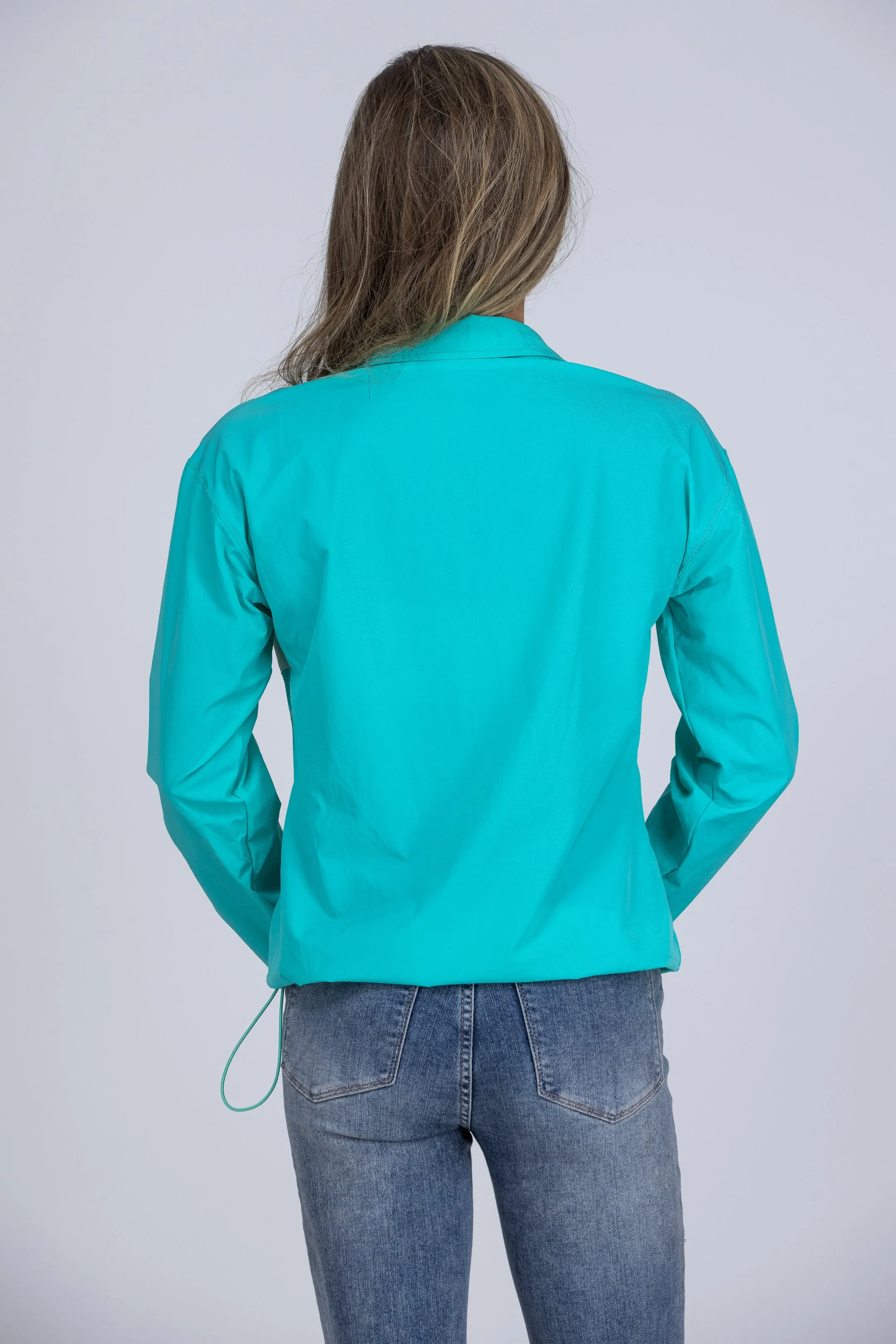 Feel The Groove Women's 1/4 Zip Wind Breaker