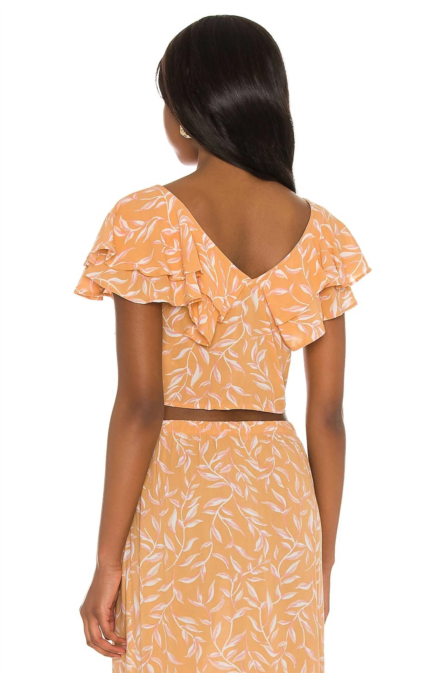 Find Your Light Woven Top In Sahara Sand