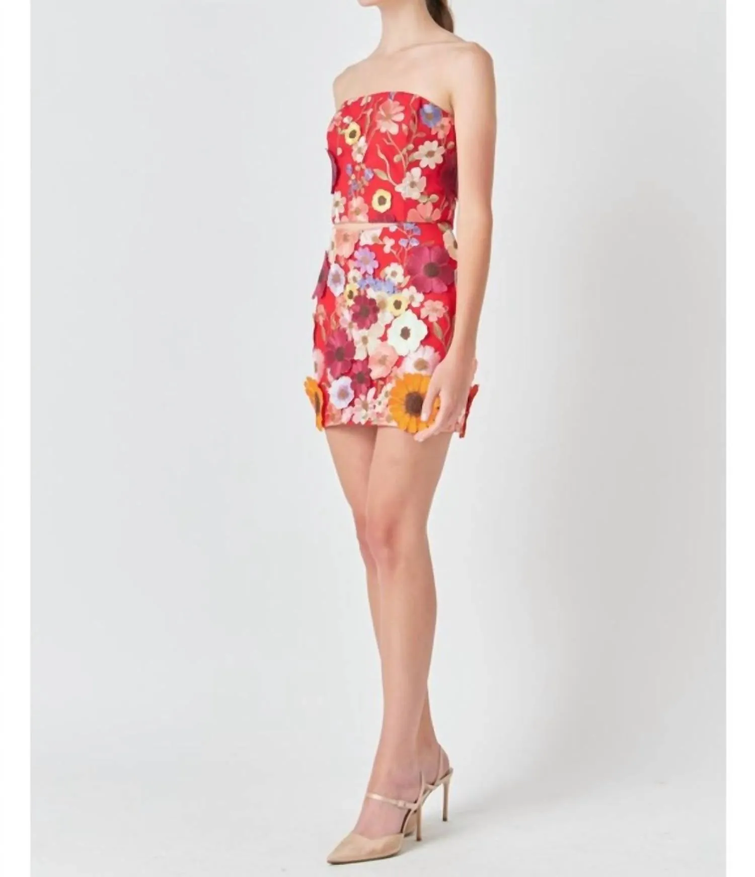 Floral Embroidered Top