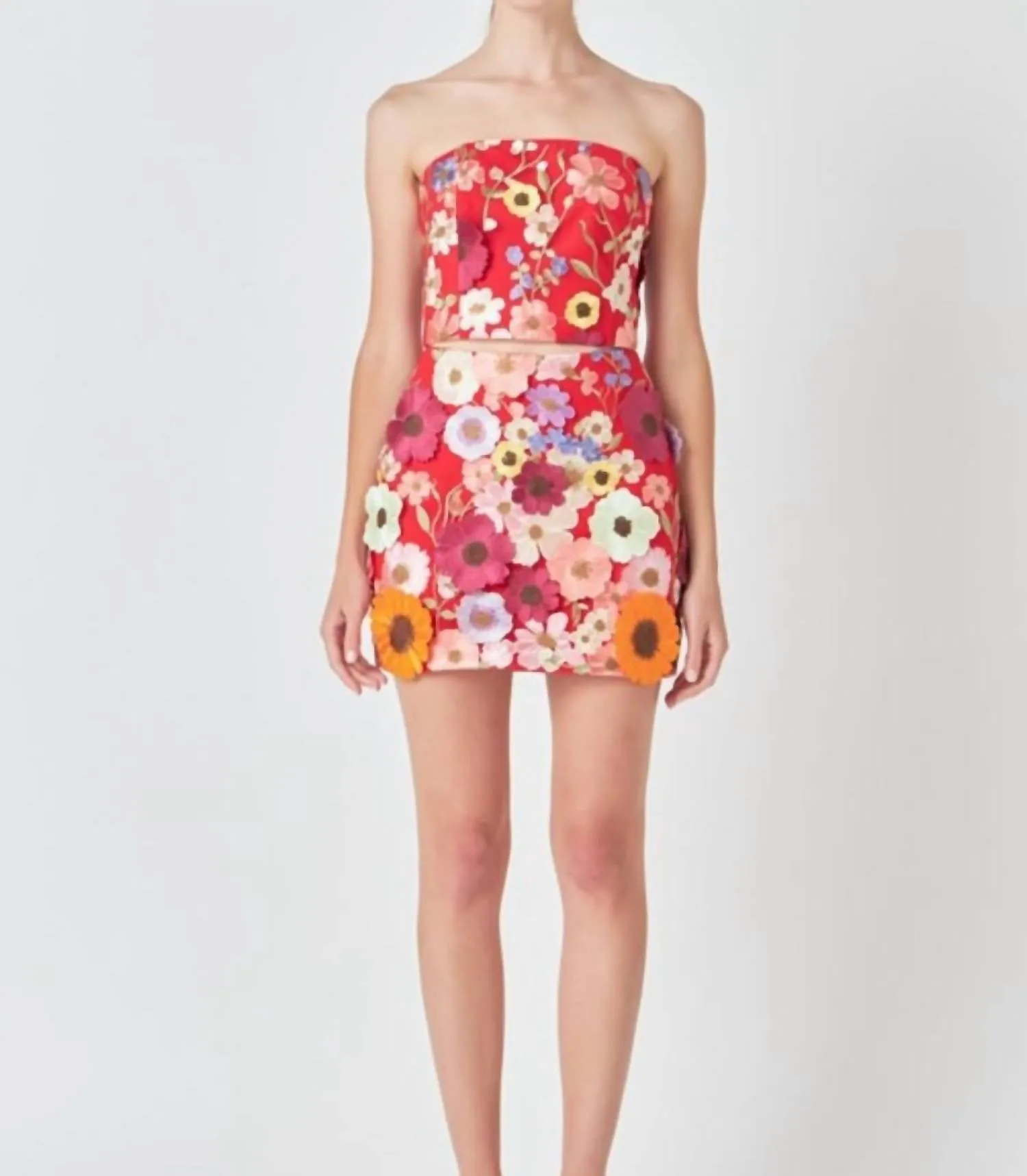 Floral Embroidered Top