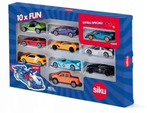 Gift Set 10 Sports Cars Siku
