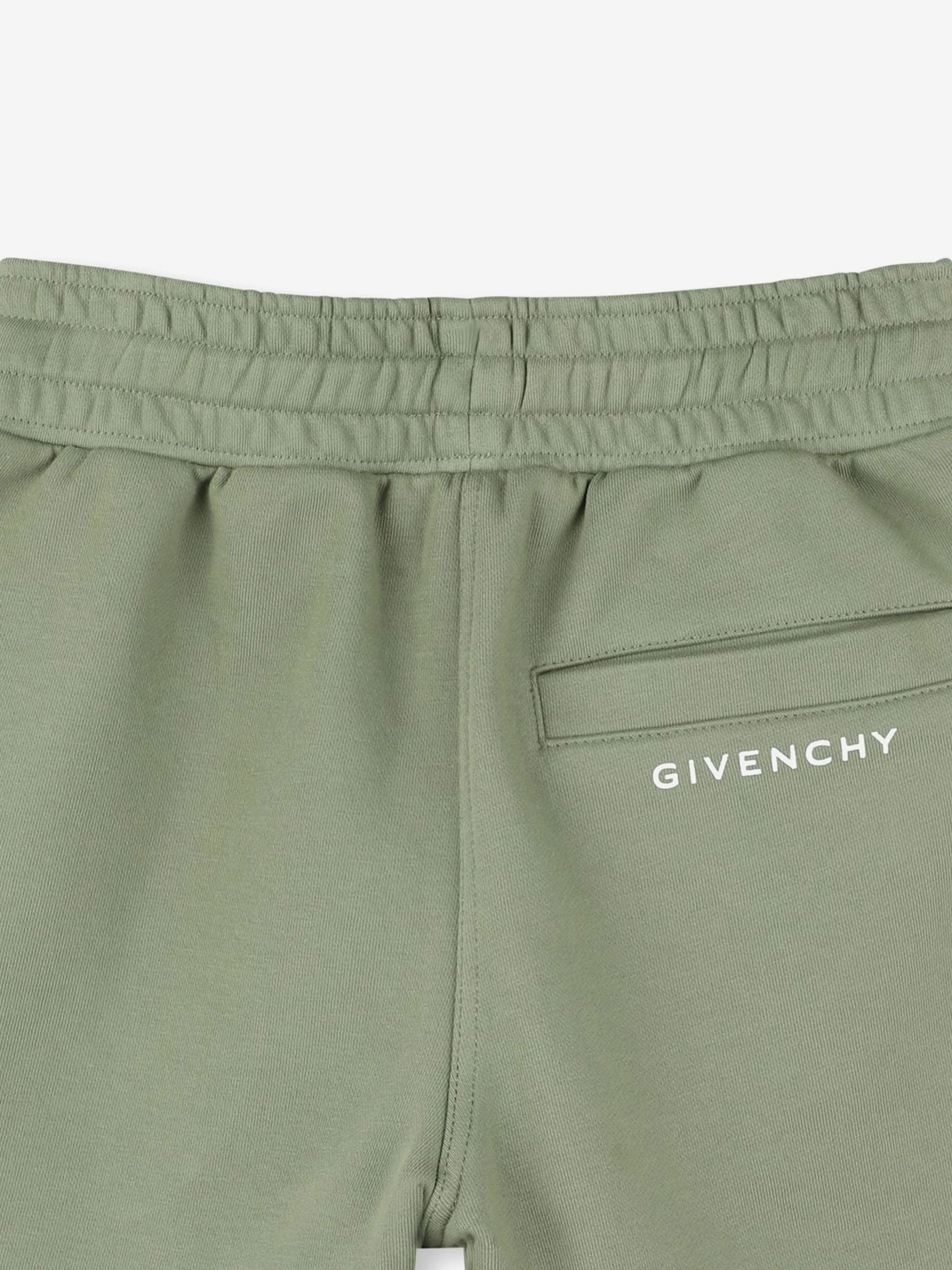 Givenchy Boys 4G Logo Shorts in Green