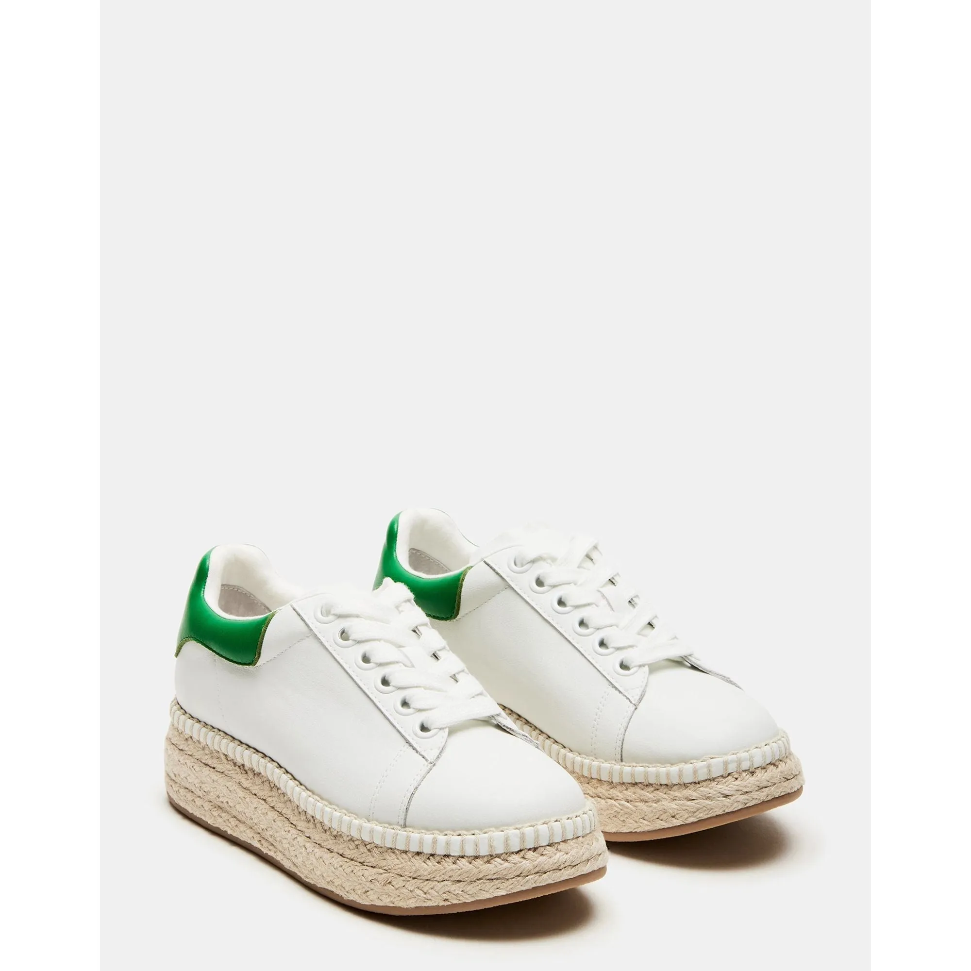 Glance White/green