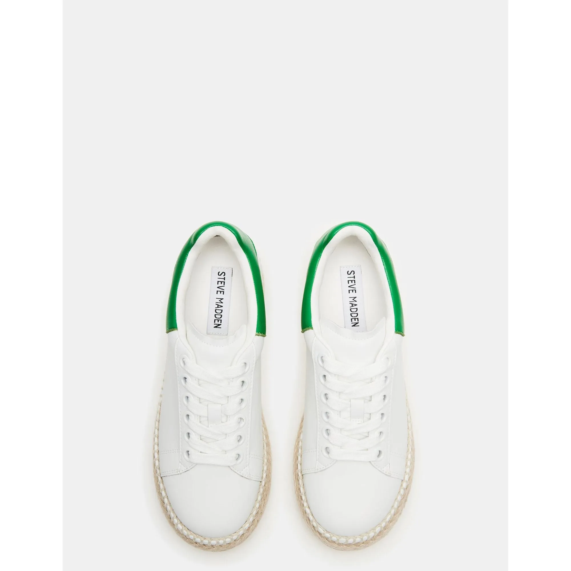 Glance White/green