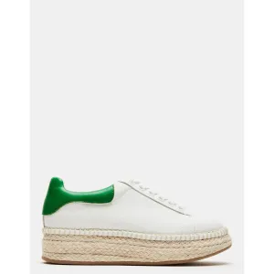 Glance White/green