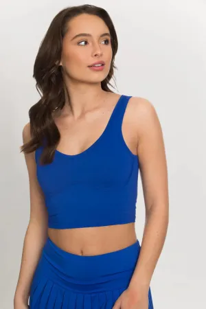 GOLD HINGE: LINED CROP BRA TOP