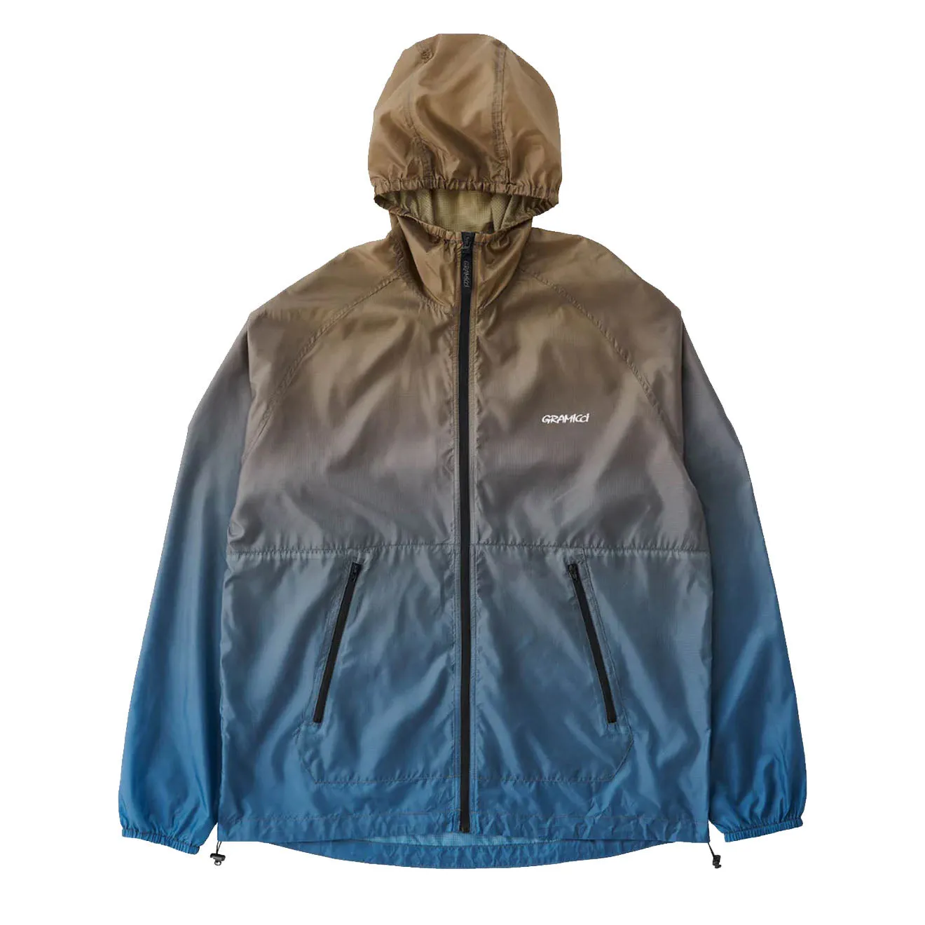 Gramicci Light Ripstop Windjacket Brown Gradient