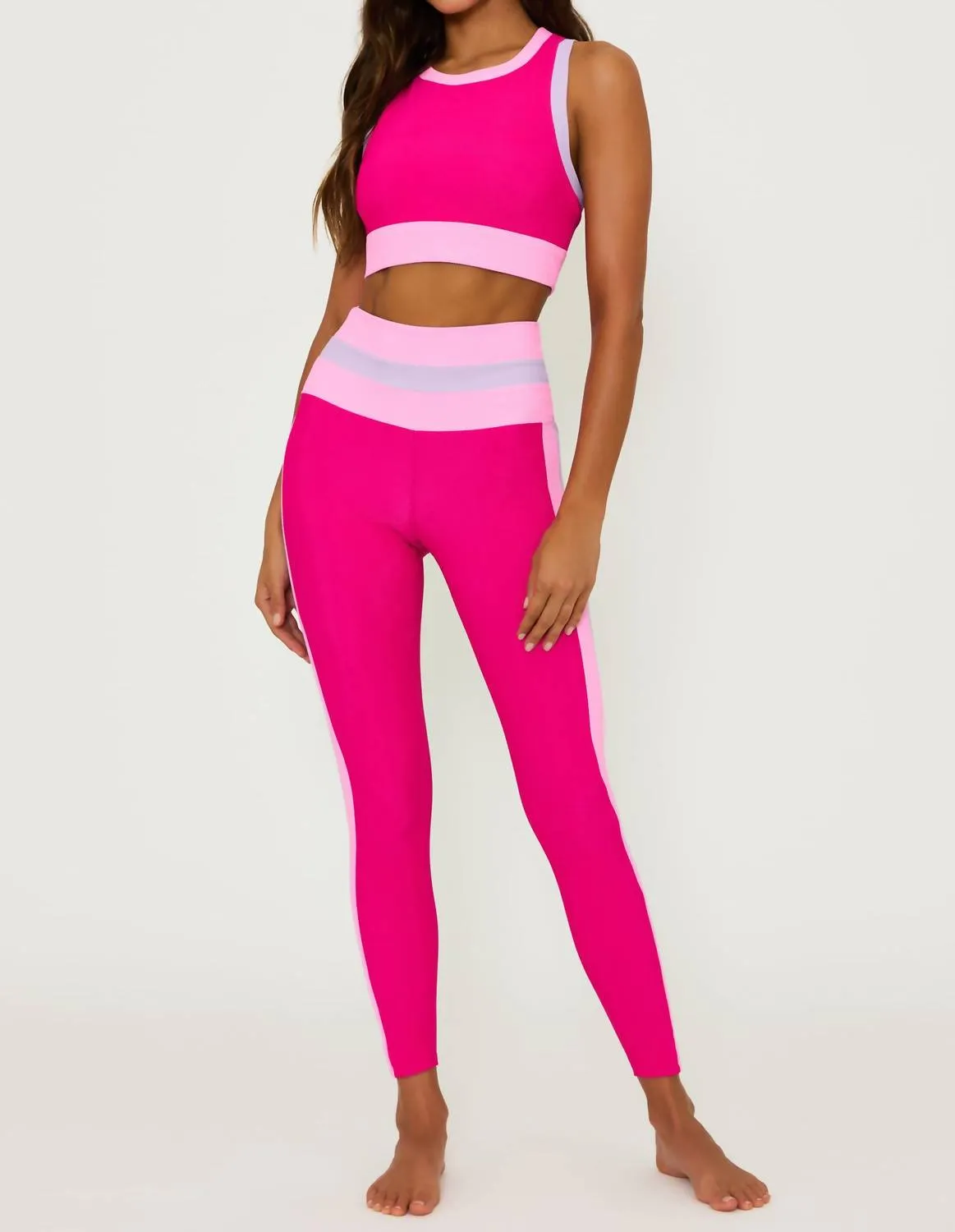 Gwen Top In Raspberry