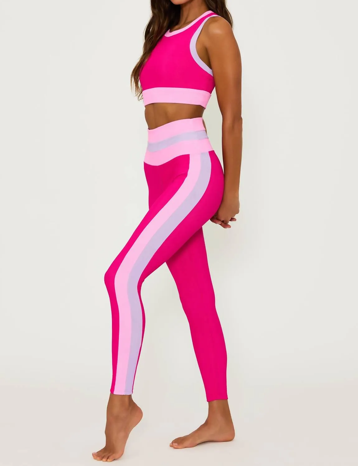 Gwen Top In Raspberry