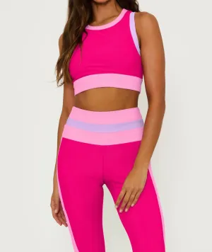 Gwen Top In Raspberry