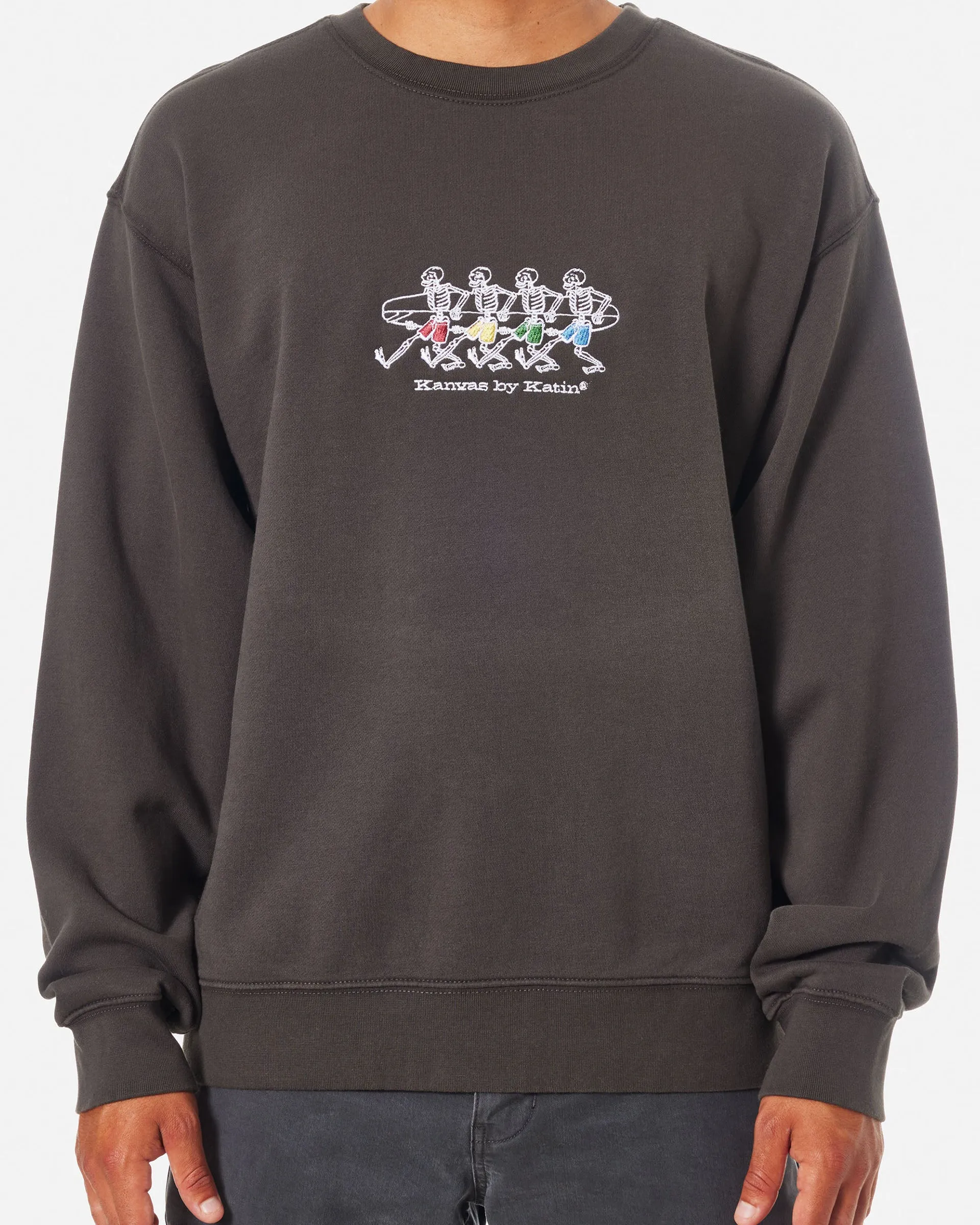 Hermanos Embroidered Crewneck