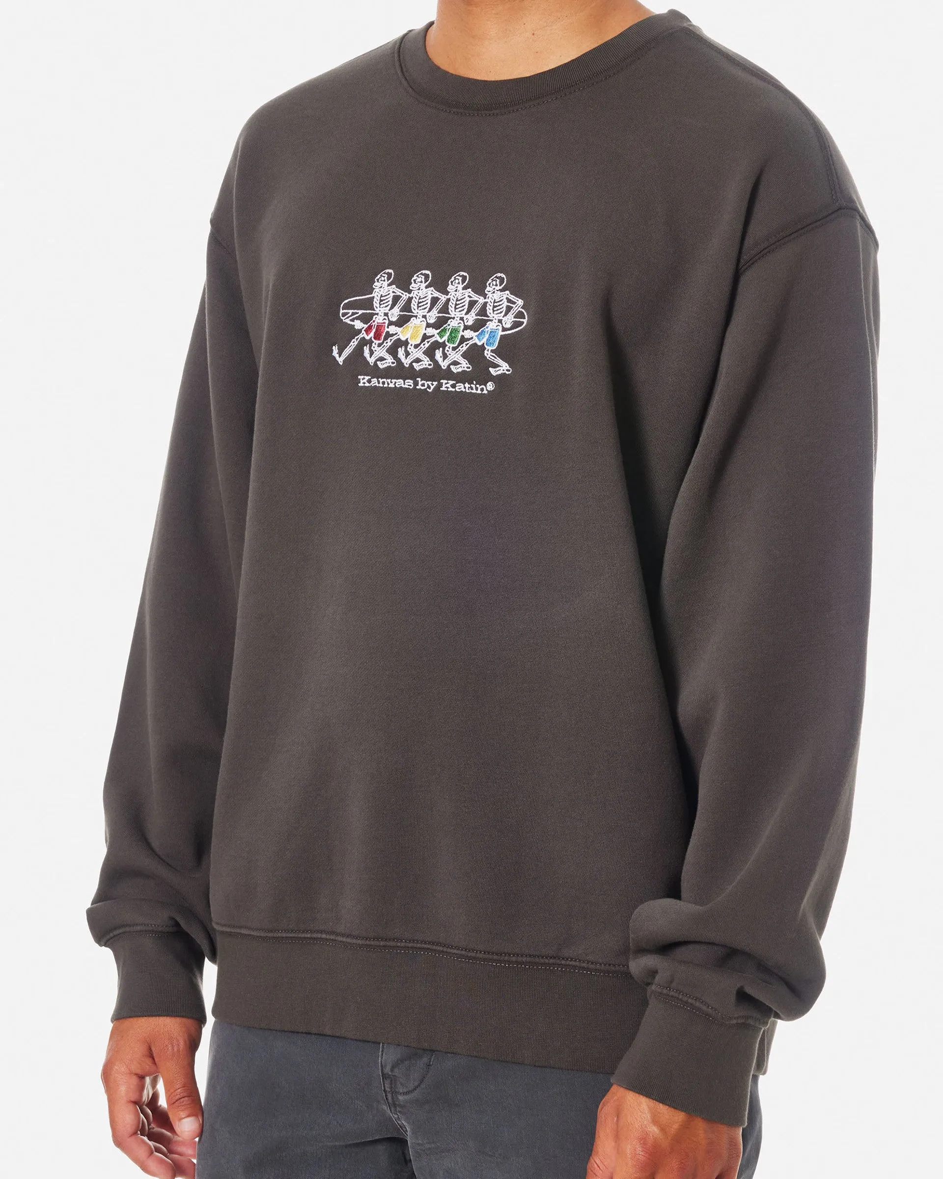 Hermanos Embroidered Crewneck