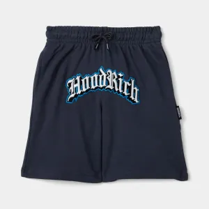 Hoodrich Hoodrich Juniors' Gothic Shorts Ombre Blue / White - Diva Blue