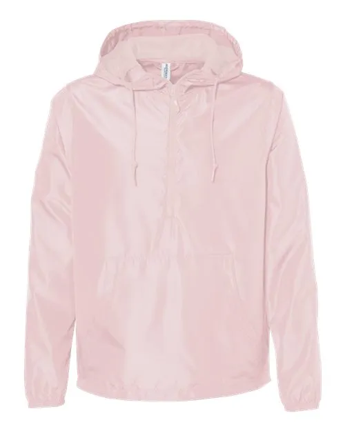 Independent Trading Co. EXP54LWP Lightweight Quarter-Zip Windbreaker Pullover Jacket