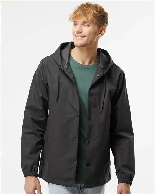 Independent Trading Co. EXP95NB Water-Resistant Hooded Windbreaker