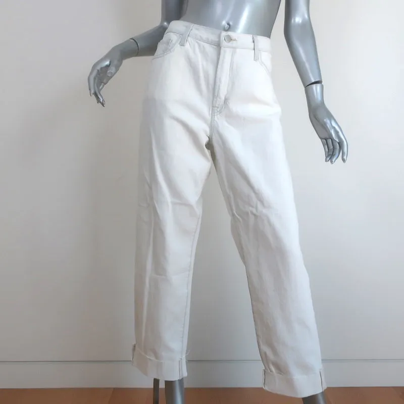 J Brand Tate Mid Rise Boy Fit Jeans Vanish Cotton-Lyocell Size 30 NEW