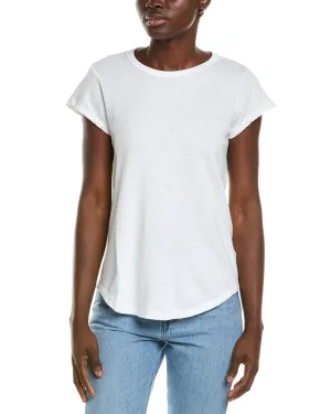 James Perse Cap Sleeve Sweat Top