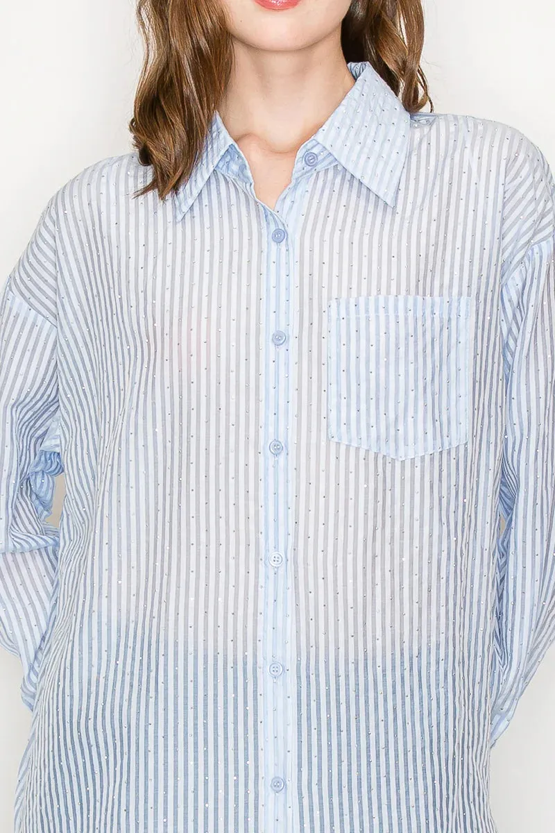 JOH JORDANA TOP - BLUE