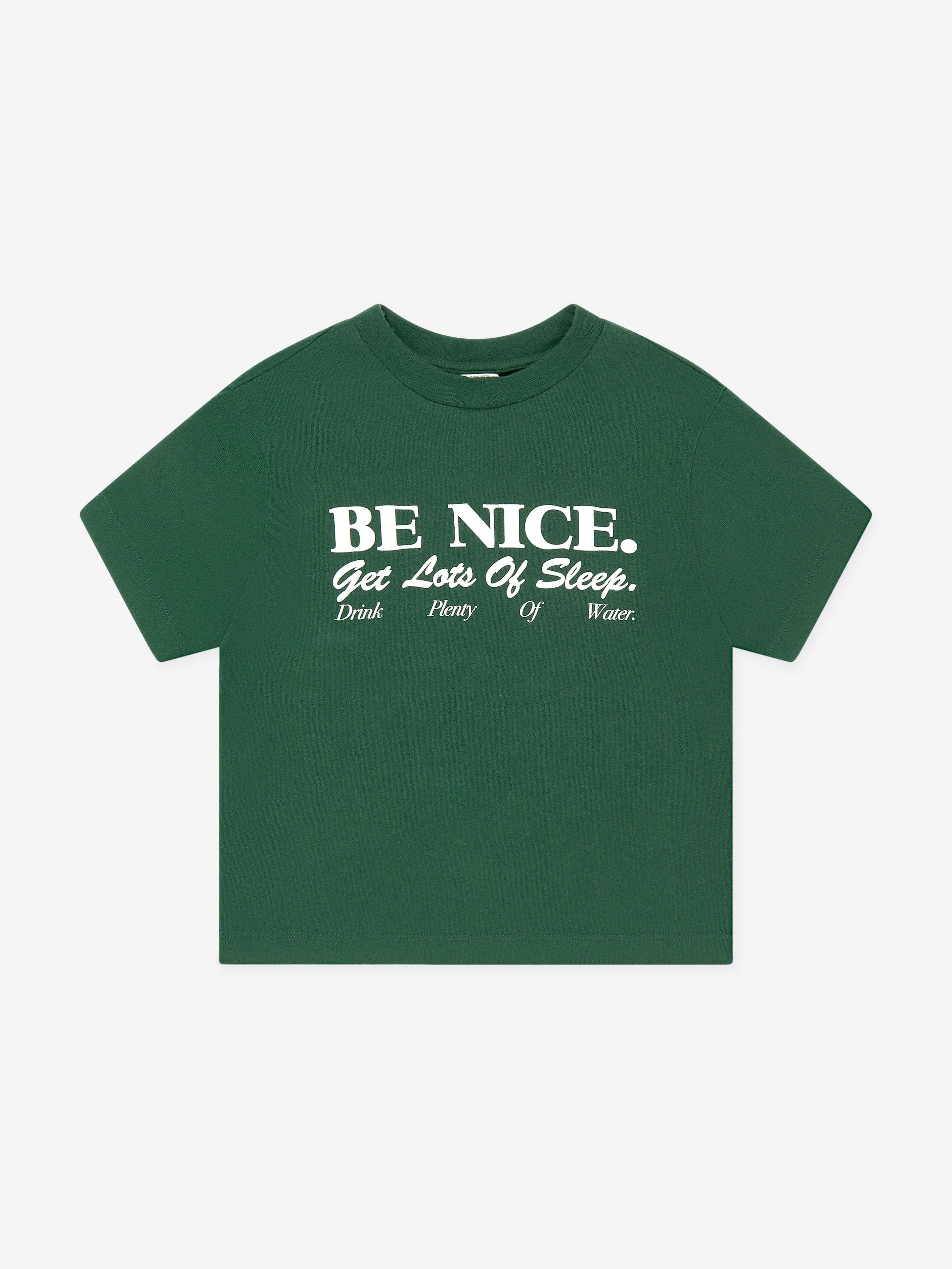 Kids Be Nice T-Shirt in Green